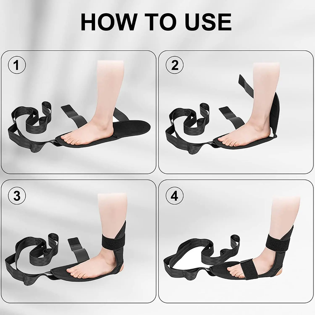Fußarmtrainergürtel - Yoga Ligament Rehabilitation Stretching Belt - Beintraining mit Gymnastikübungen Gürtel