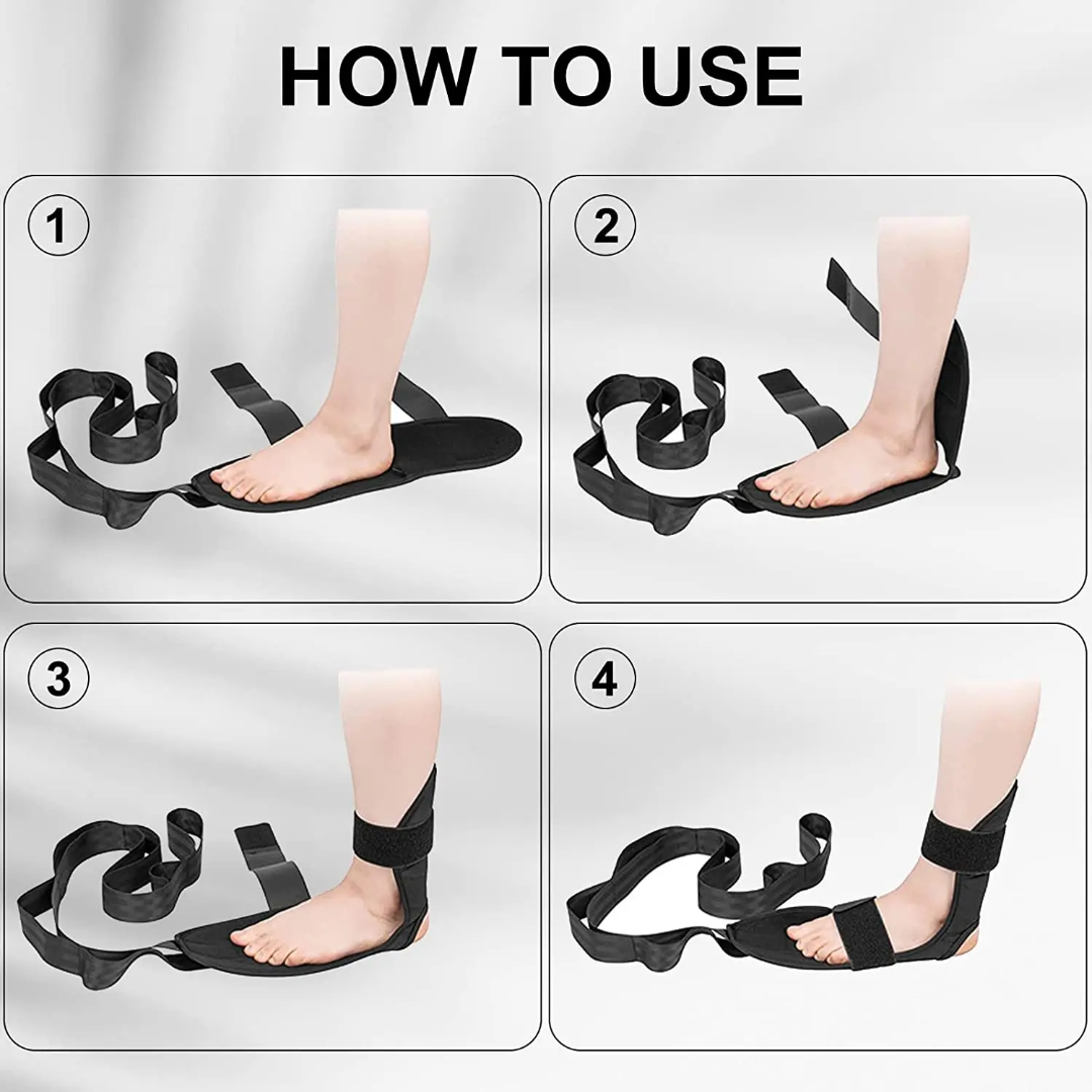Fußarmtrainergürtel - Yoga Ligament Rehabilitation Stretching Belt - Beintraining mit Gymnastikübungen Gürtel