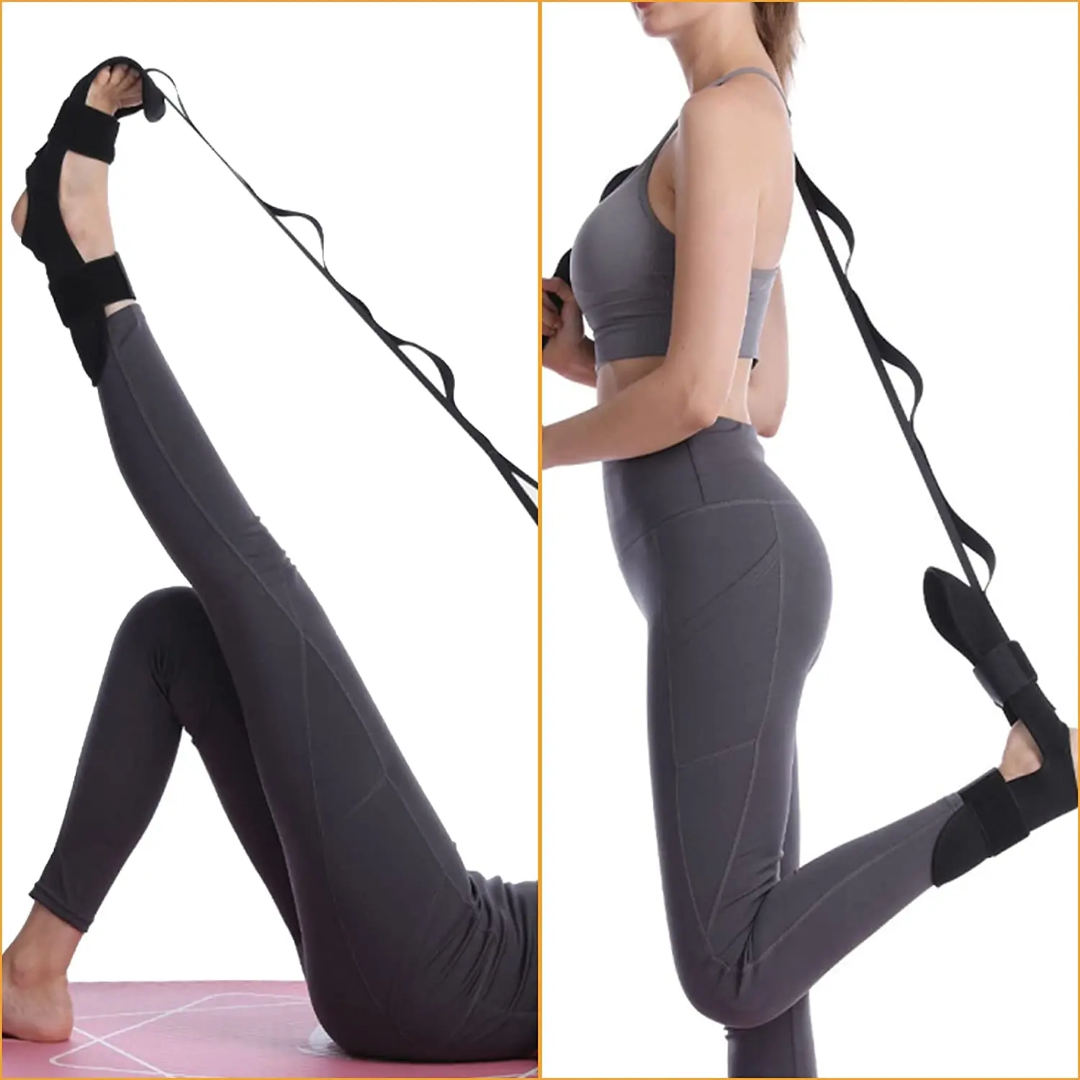 Fußarmtrainergürtel - Yoga Ligament Rehabilitation Stretching Belt - Beintraining mit Gymnastikübungen Gürtel