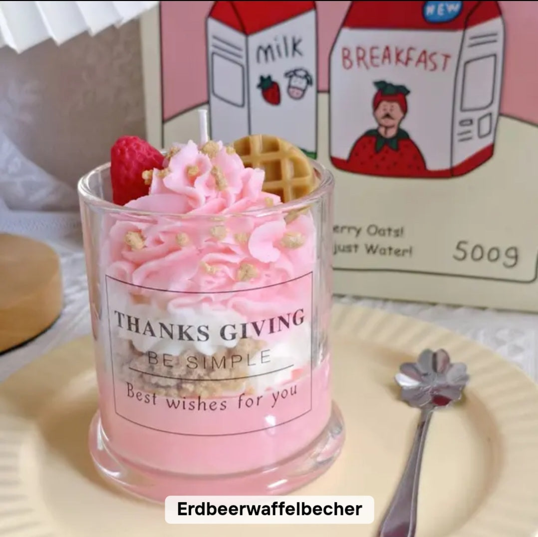 Simulierte Kuchen-Aromatherapie-Kerze🥰