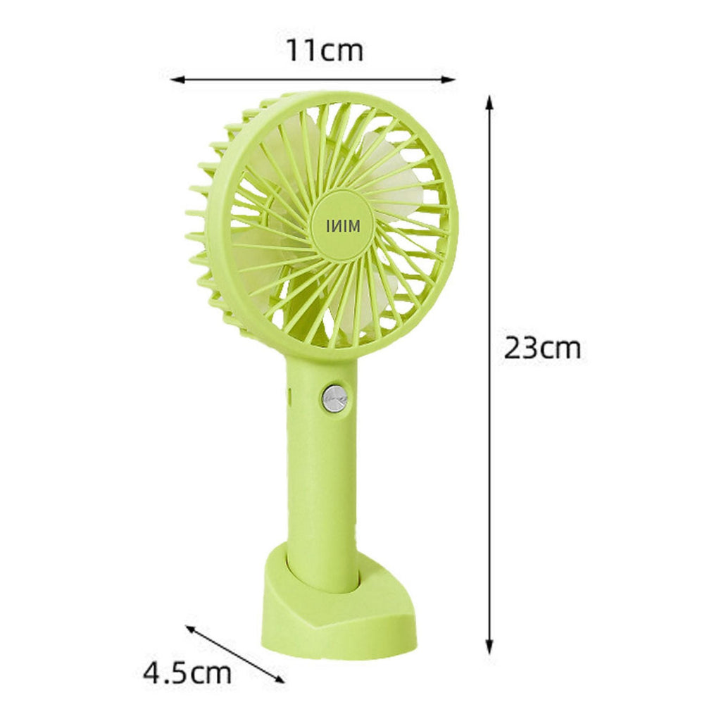 3 Stufen Leiser Akku USB Taschen oder Tischventilator
